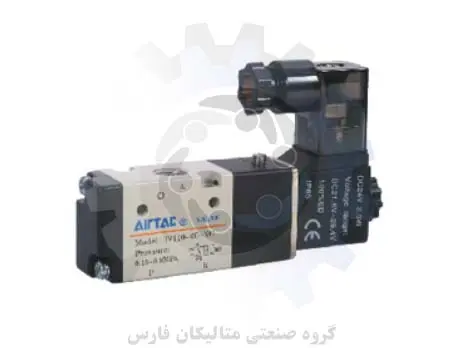 متالیکان فارس-سلونوئید ولو (شیر برقی) AIRTAC سری 3V100 (3.2 way)